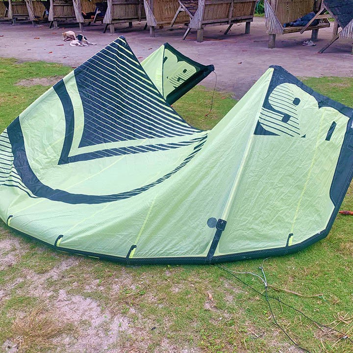 USED 2019 Liquid Force Wow V4 Kite - 6m - Lime